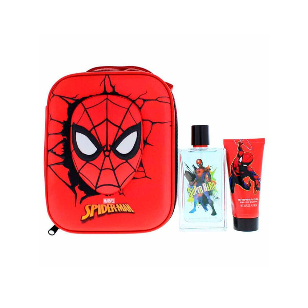 Set Infantil Spiderman Bolso + Perfume + Baño