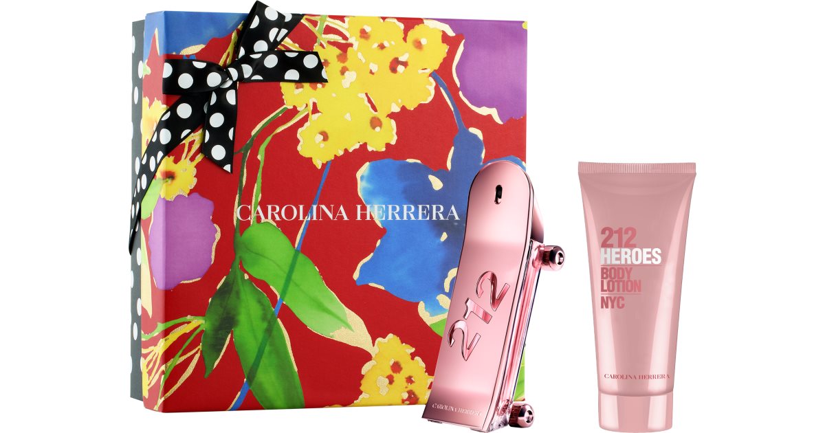 Set Carolina Herrera 212 Heroes Mujer 2 Piezas