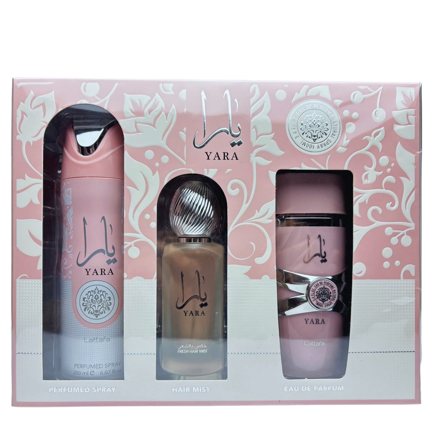 Set Lattafa Yara 3 Piezas