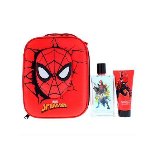 Set Infantil Spiderman Bolso + Perfume + Baño