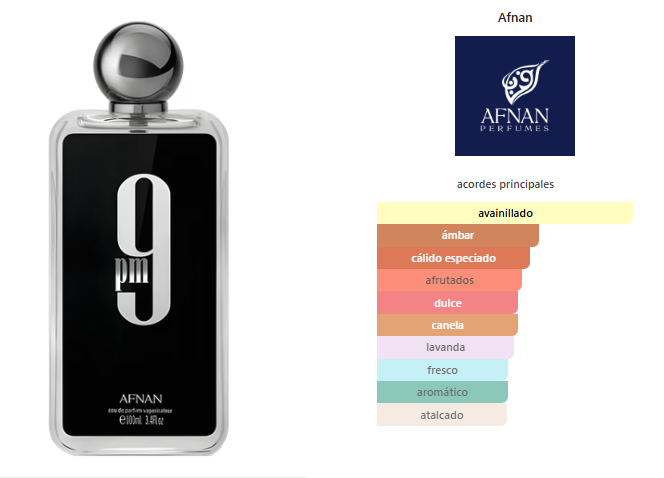 Afnan 9PM Eau de Parfum Hombre 100 ml