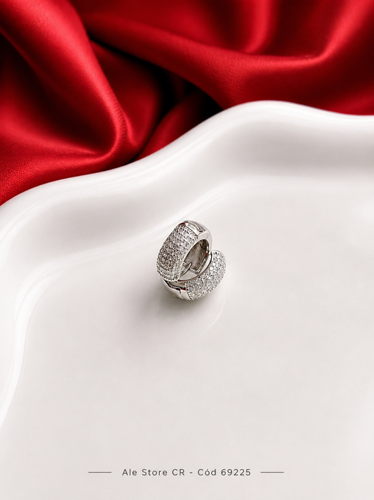 Aretes Huggie Brillantes