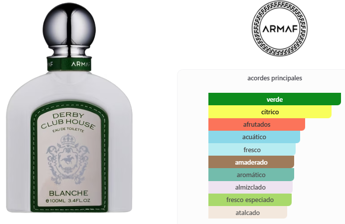 ARMAF Derby Club House Blanche