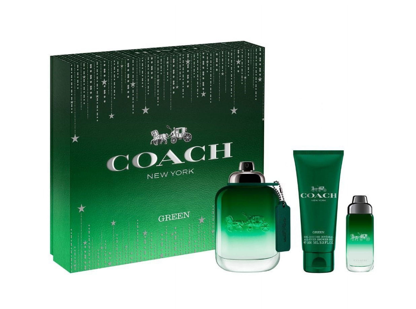 Set Coach New York Green 3 Piezas