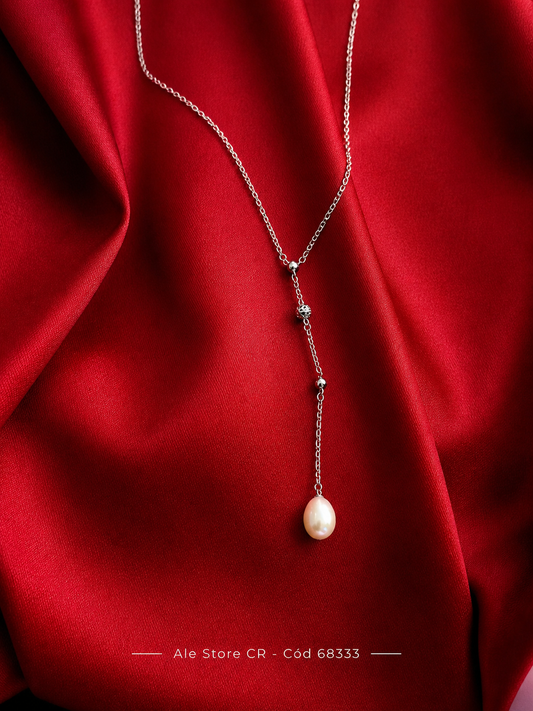 Gargantilla con Piedra Cultivada – Elegancia Atemporal
