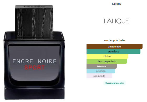 Lalique Encre Noire Sport 100ml EDT