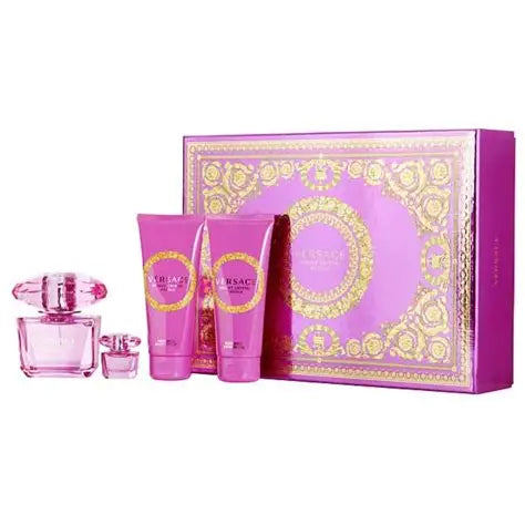 Set Versace Bright Crystal 4 Piezas 2025