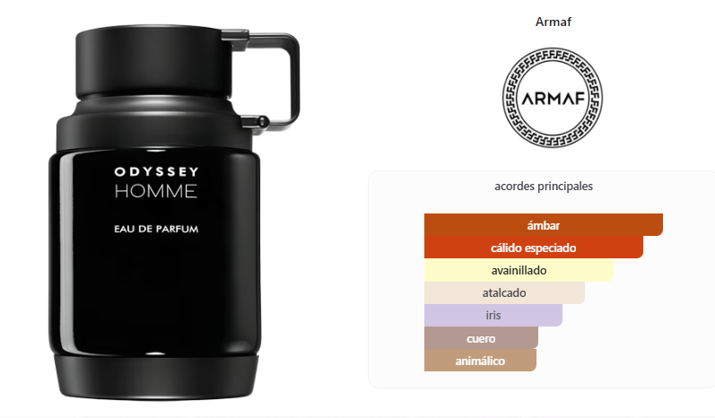 ARMAF Odyssey Homme Negra