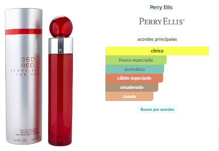 Perry Ellis 360 Red Hombre