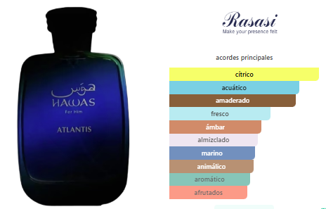Rasasi Hawas Atlantis