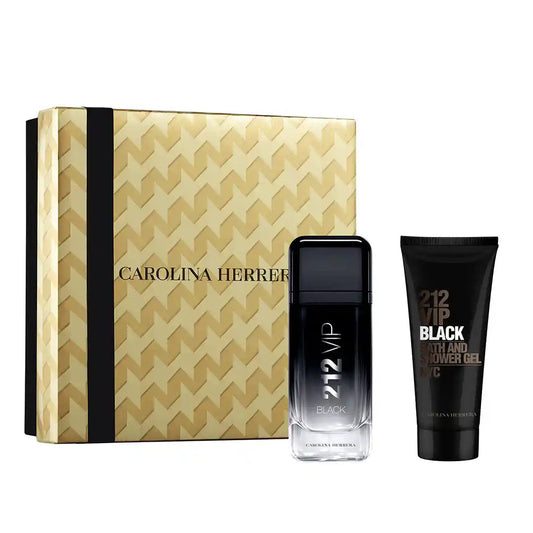 Set Carolina Herrera 212 VIP Black con Shower Gel