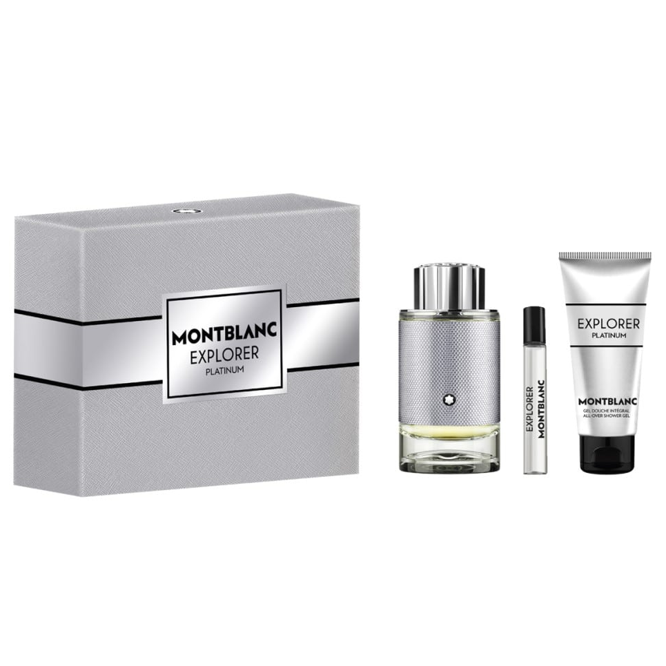 Set Montblanc Explorer Platinum 3 Piezas